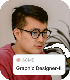 Graphic Designer-II role at ACME