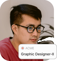 Graphic Designer-II role at ACME