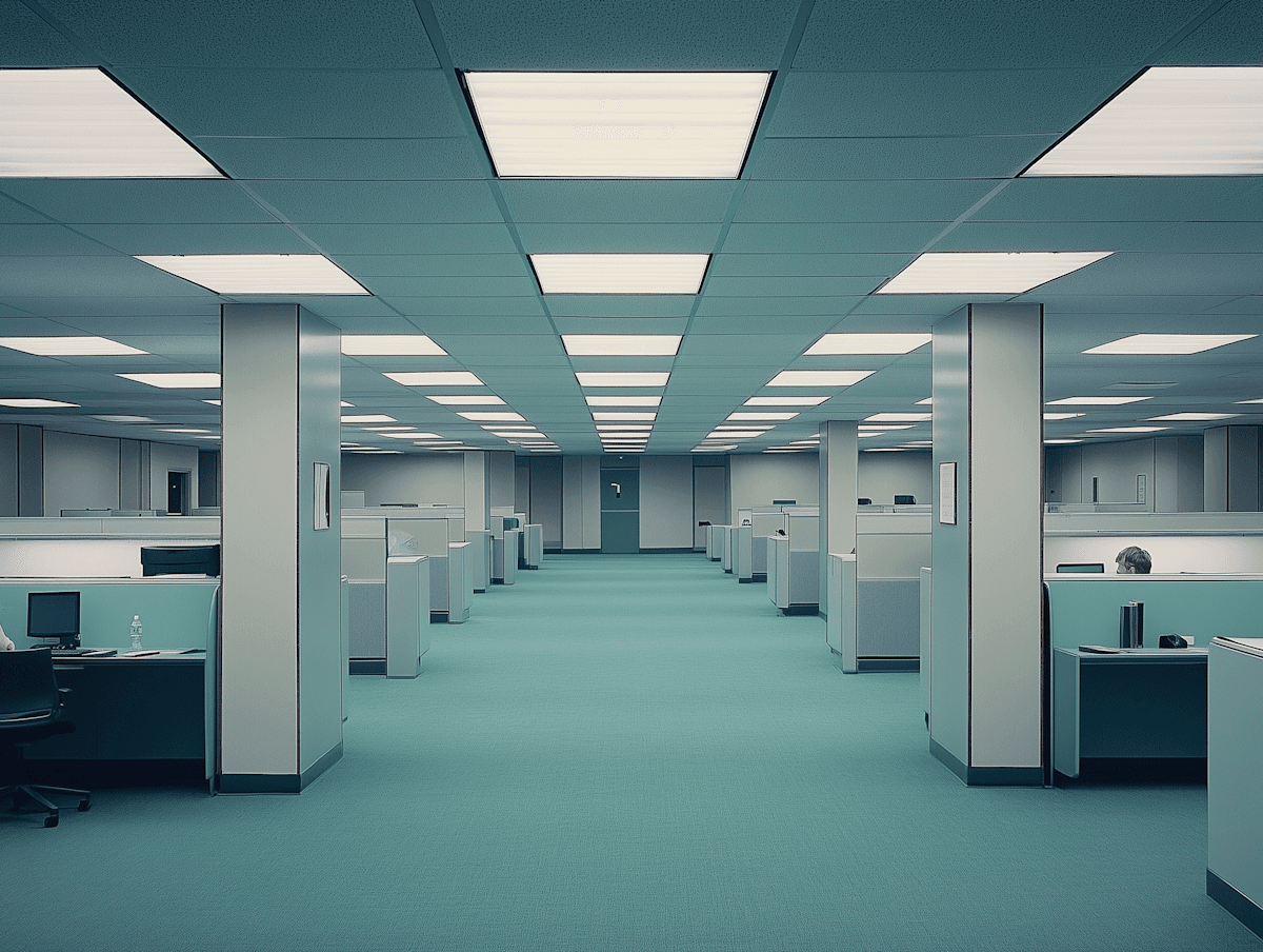 Modern corporate office space